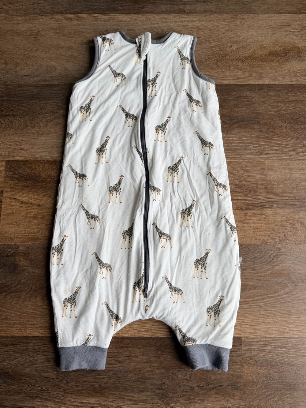 KYTE BABY | Sleep Sack Romper | Bamboo Pajamas | Giraffe Print | Cozy |